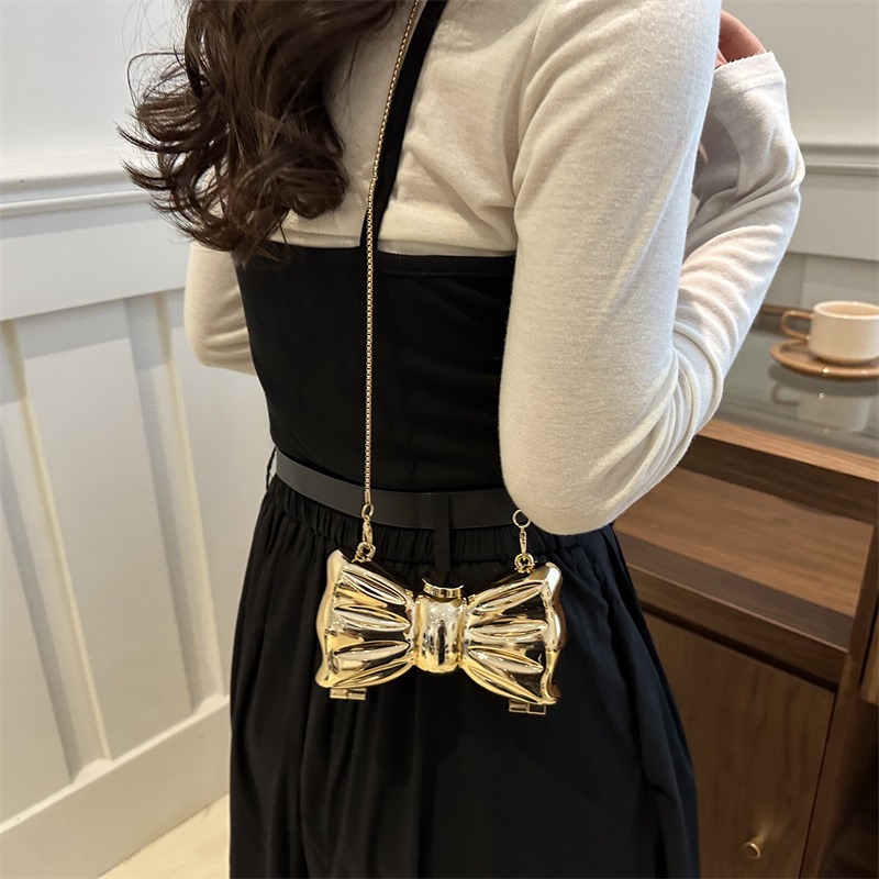 럭셔리 패션 메탈 미니 핸드백 리본 클라스프 장식 유럽 - Luxury Bags Supplier 리뷰 및 가격